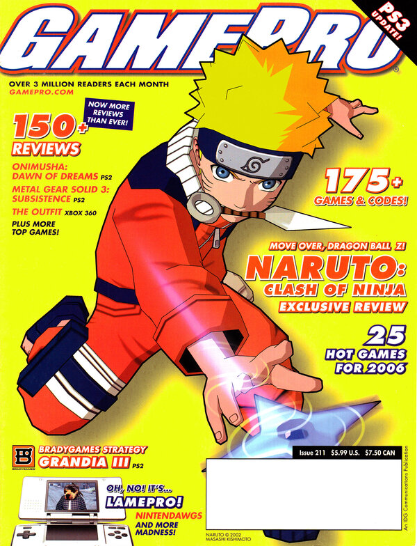 GamePro Issue 211 (April 2006) cover